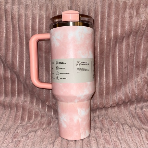 Stanley 40oz Peach Tie Dye Quencher - Picture 2 of 5